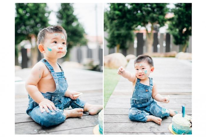 Kyan is ONE — Family photograph 5 of 19 by Lau Chong Jin